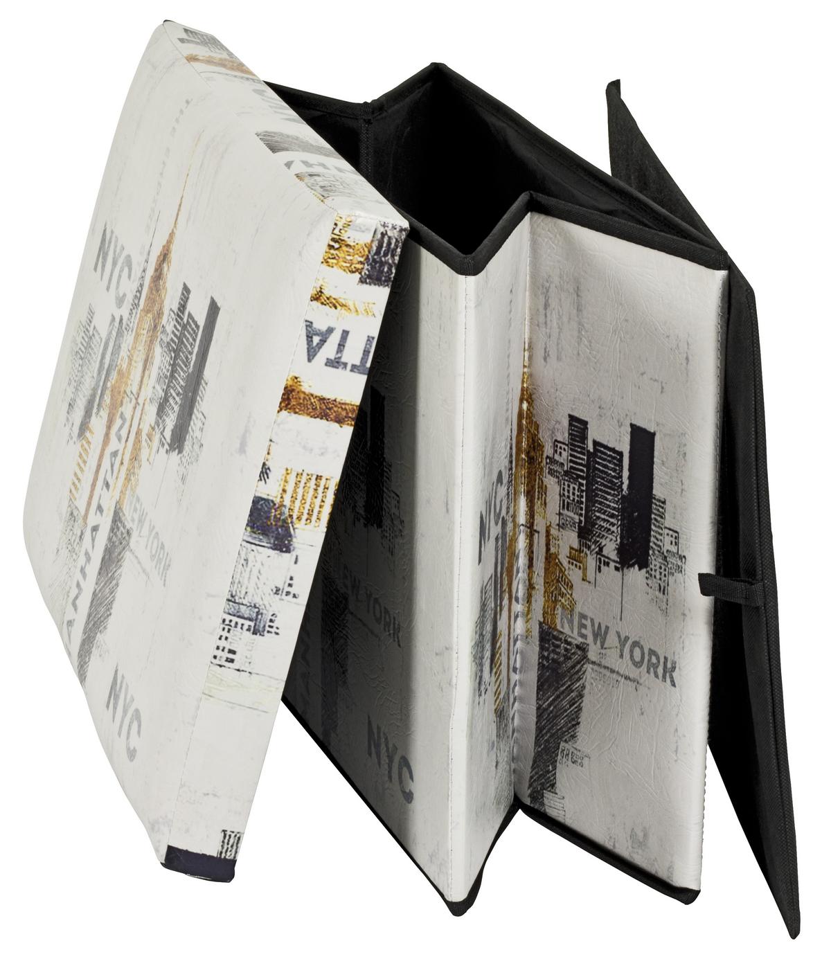 Garderobenbank Vintage B: 65cm Gepolstert mit Stauraum - MODERN, Kunststoff (65/40/40cm)