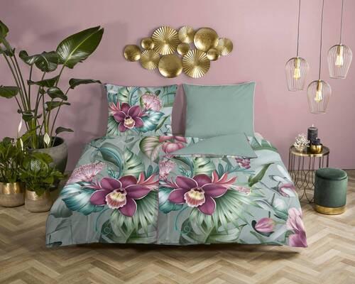 Wendebettwäsche Allison Multicolor 155x220 cm - Multicolor, Natur, Textil (155/220cm)
