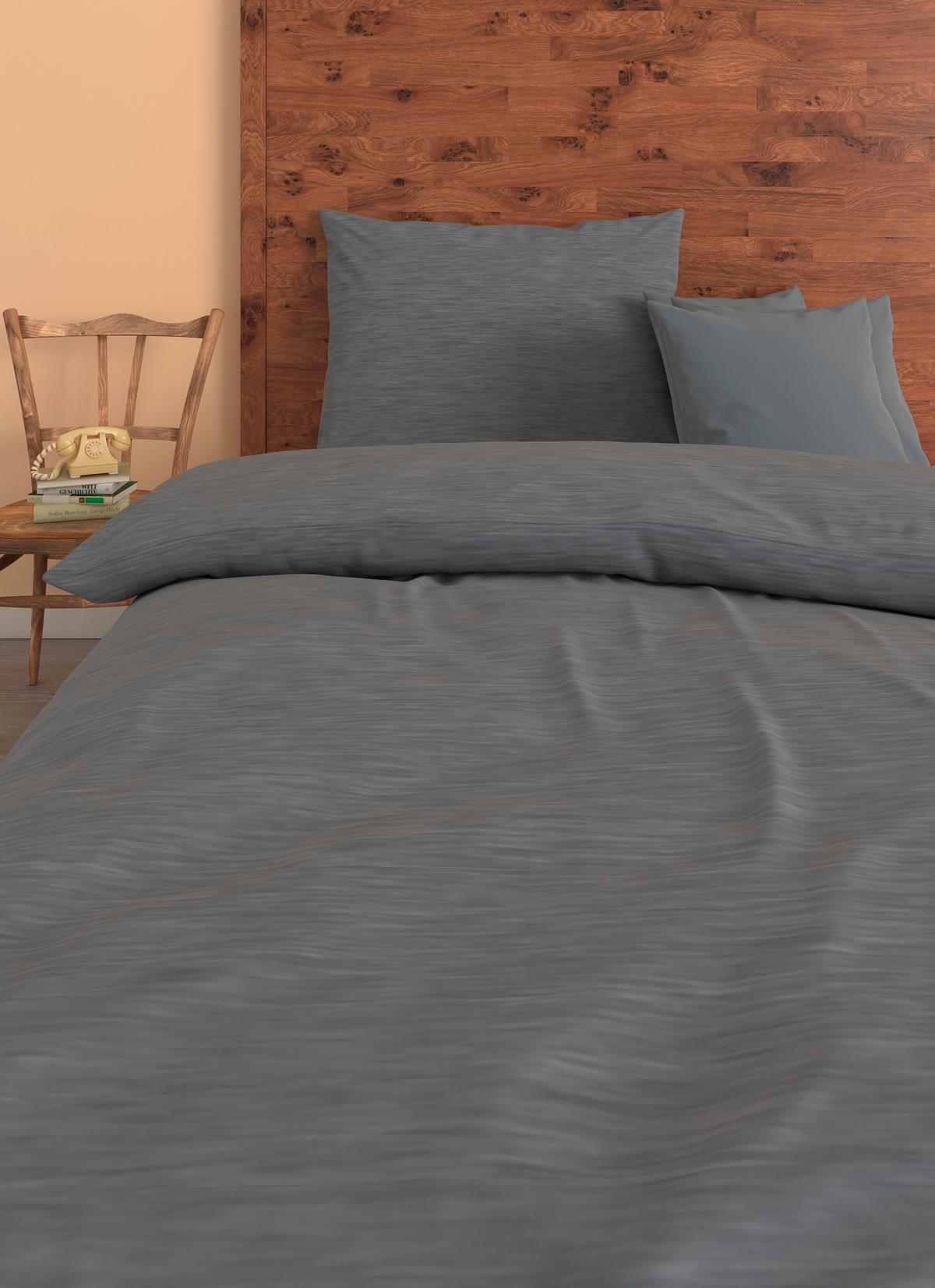 Ágyneműhuzat-garnitúra Doris - antracit, Romantik / Landhaus, textil - James Wood