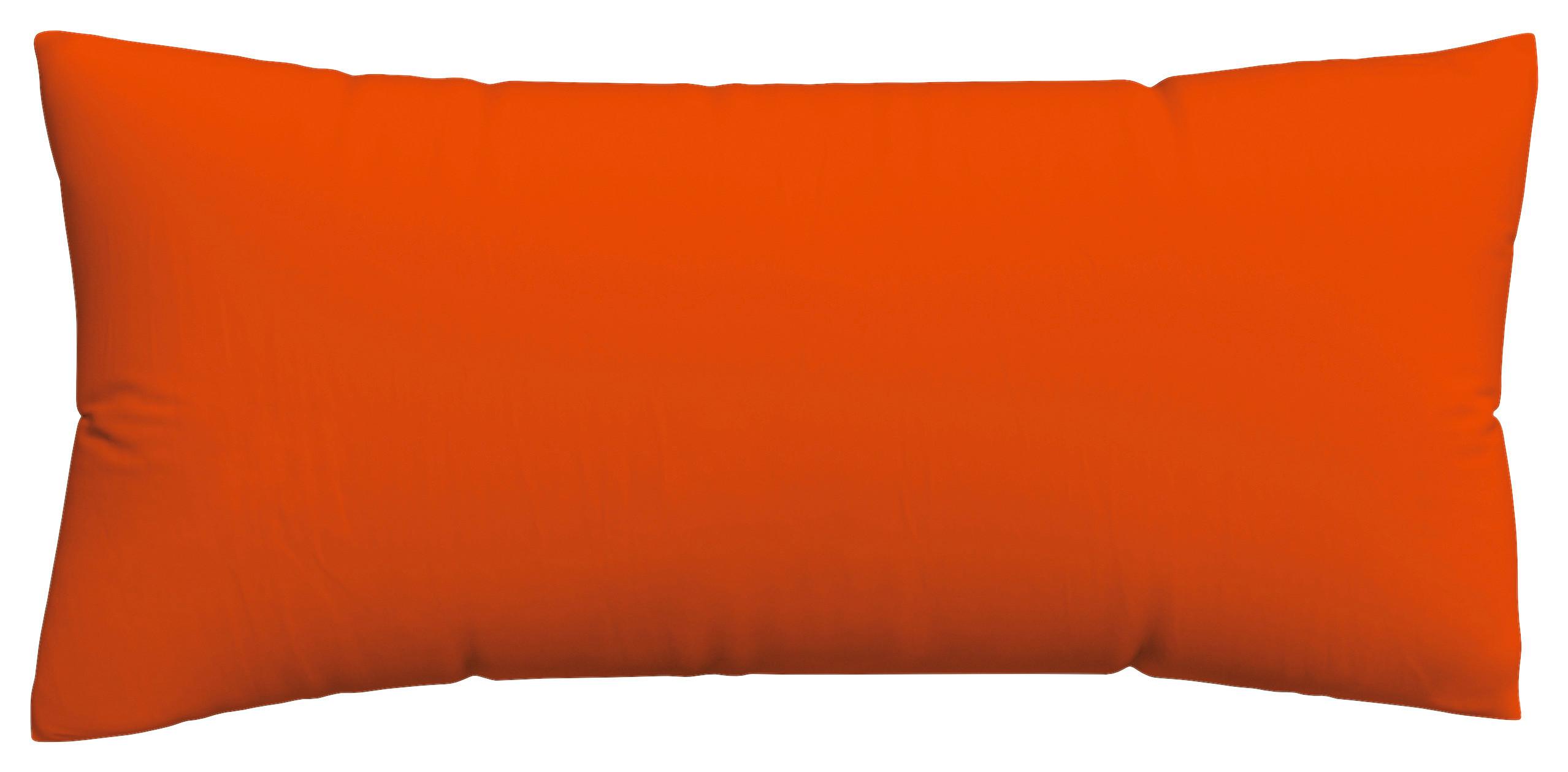 Kissenbezug Knitted 40x80 cm Jersey Rot - Rot, Basics, Textil (40/80cm) - Schlafgut