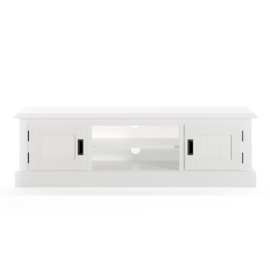 MID.YOU Lowboard TV Stand Sweden 1 Led Grau/Weiß B: 140 Cm Online ...