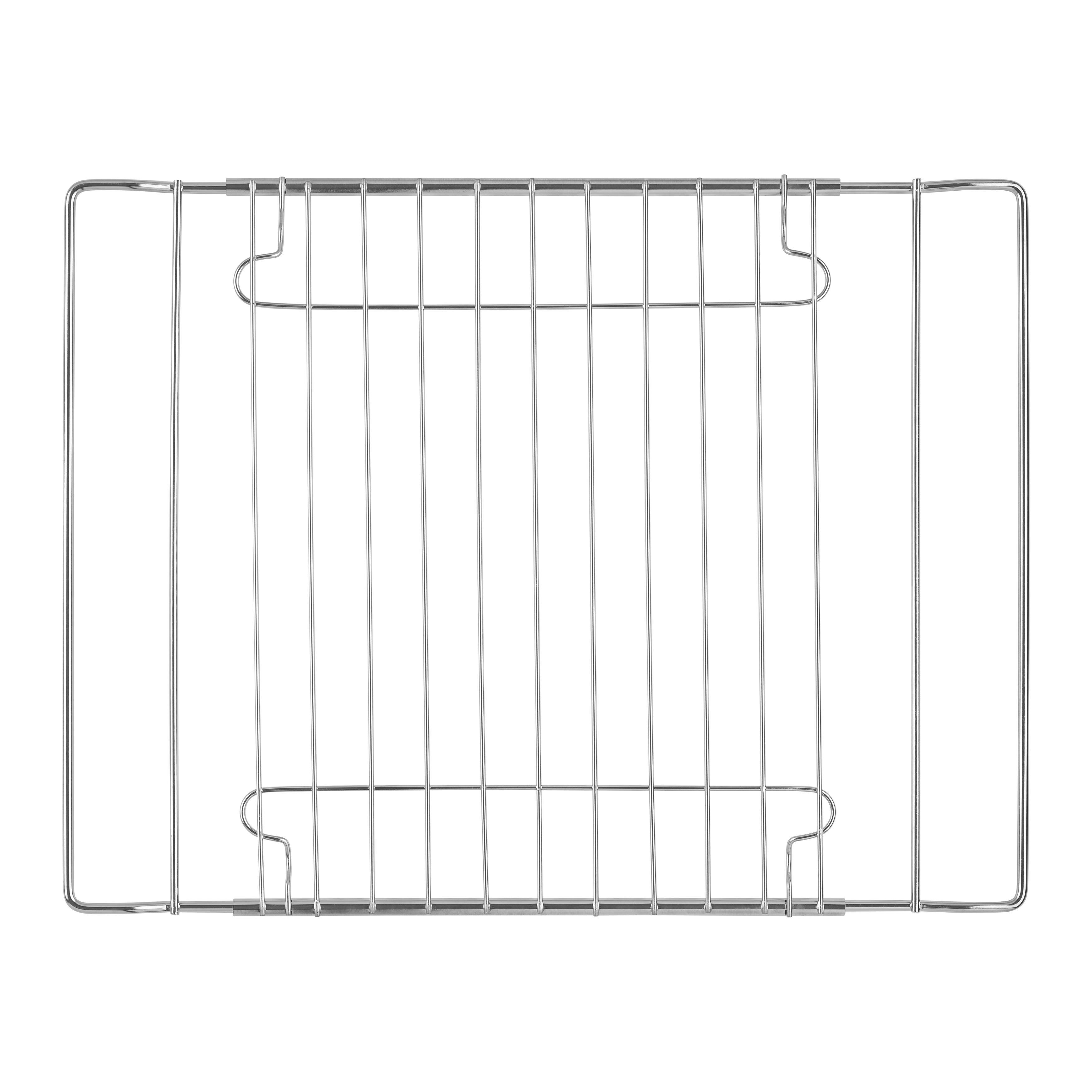 Roš do rúry d/š: 32,5x37-57 cm - farba ušľachtilej ocele, Konventionell, kov (32,5/37-57cm) - Mömax