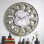 Hodiny Nástěnné Route 66 - šedá/hnědá, Lifestyle, kov (80/4cm) - Mömax modern living Hodiny Nástěnné Route 66 - šedá/hnědá, Lifestyle, kov (80/4cm) - Mömax modern living