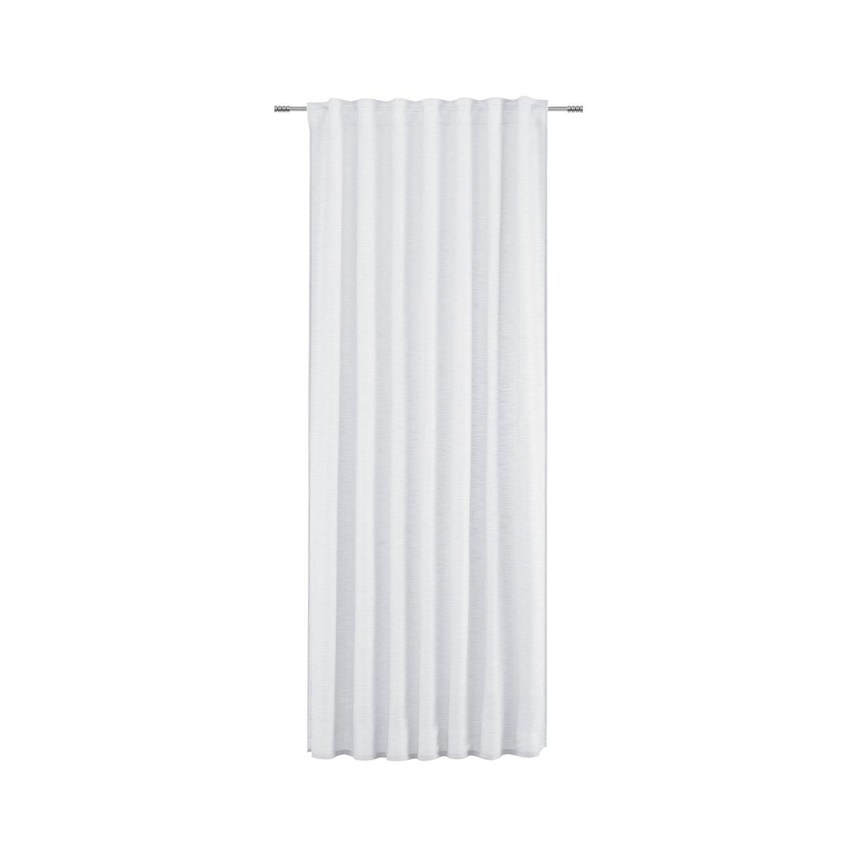 HOTOVÝ ZÁVES Eva, 140/255cm, biela - biela, Romantik / Landhaus, textil (140/255cm) - Premium Living
