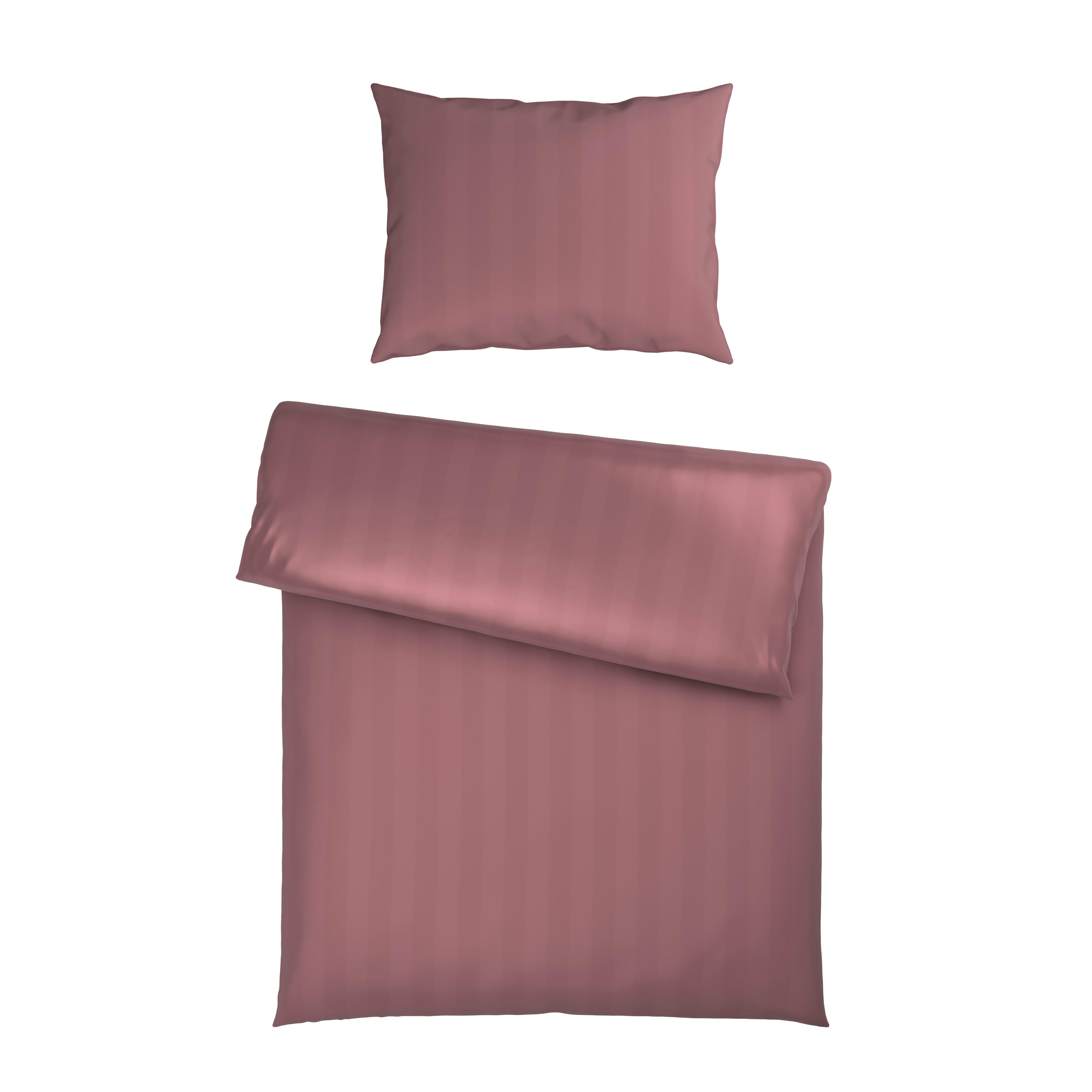 POSTEĽNÁ BIELIZEŇ XENIA STREIF - hnedofialová, Modern, textil (140/200cm) - Premium Living