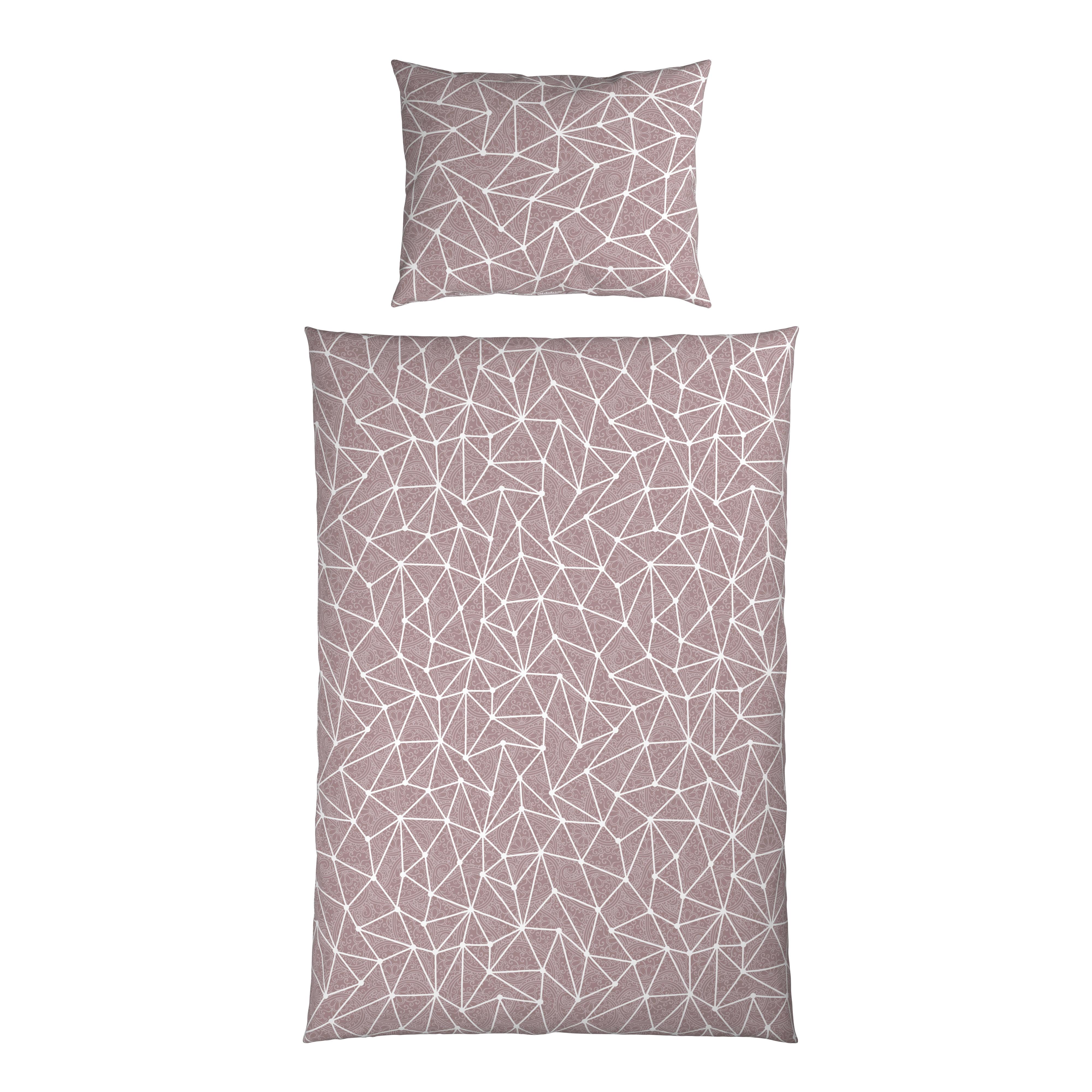 Bettwäsche Vancouver - Rosa, MODERN, Textil - Luca Bessoni