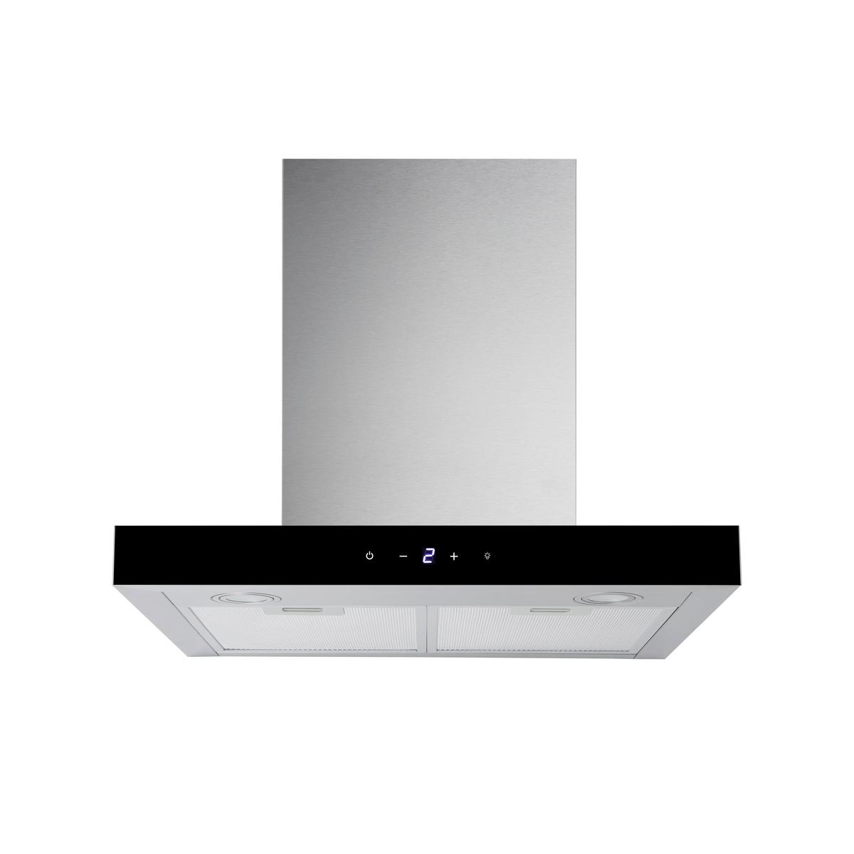 Dunstabzugshaube Respekta Sira Edelstahlfarben B: 59,5 Cm - Edelstahlfarben, Basics, Metall (59,5/55-100/50cm) - Respekta