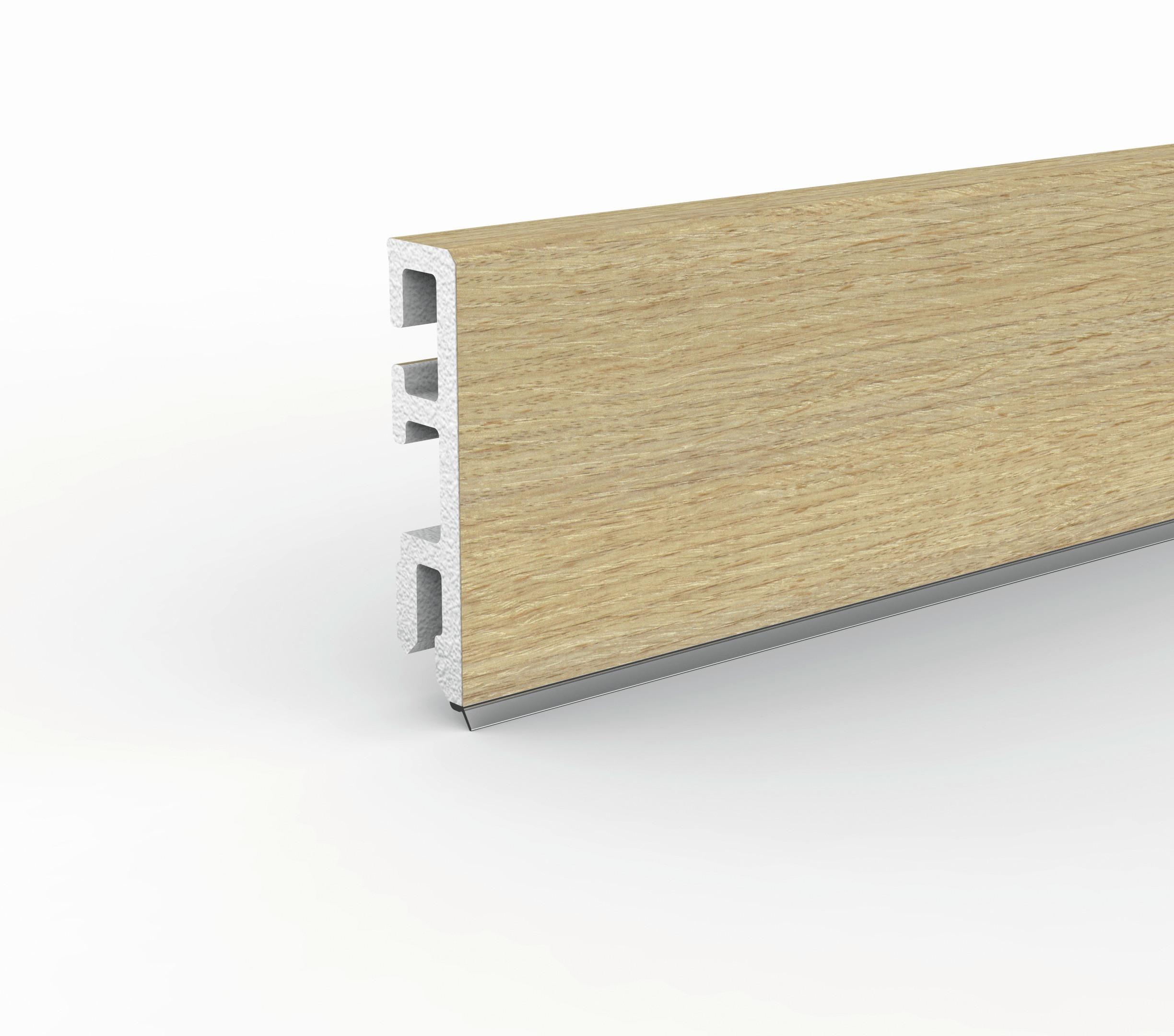 Sockelleiste Doellken Cubica60 Thiemsburg - Hellbraun, Basics, Kunststoff (250/1.3/6cm)