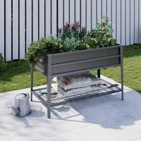 HOCHBEET ROBUS - Anthrazit, MODERN, Metall (120/80/60cm) - Luca Bessoni