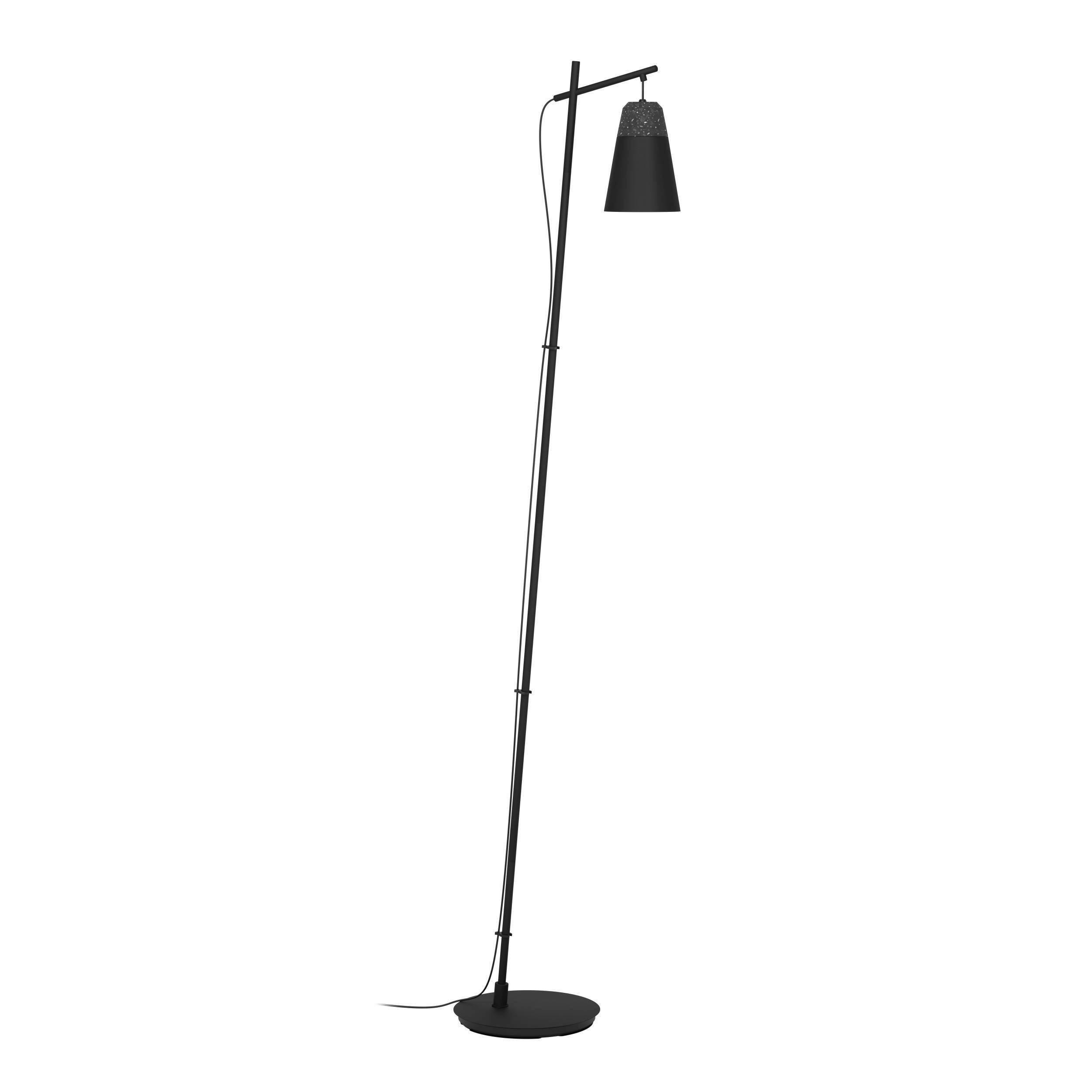 Stehleuchte 99547* Canterras - Schwarz/Weiß, Design, Stein/Metall (43/15/178,5cm) - Eglo