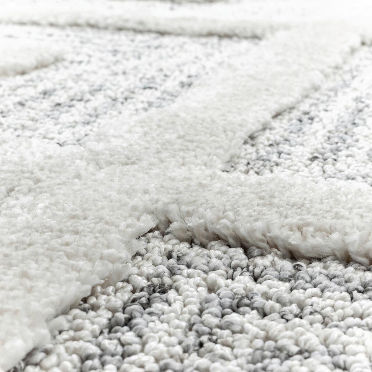 Tkaný koberec 160x230cm, šedá - šedá, Konvenční, textil (160/230cm)