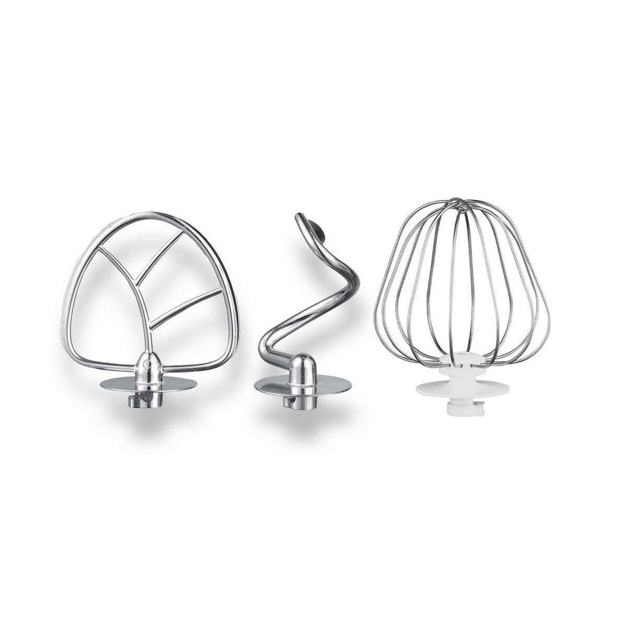 Küchenmaschine Mix Chef Weiß 800 W Spritzschutz - Weiß, MODERN, Kunststoff (19/34/31cm) - Trisa Electronics