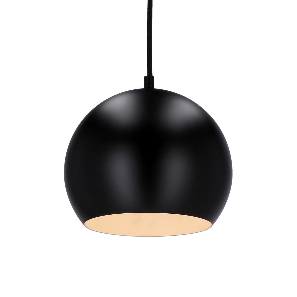 Pendelleuchte 50101263 Flen - Schwarz, Design, Metall (20/20/95cm)