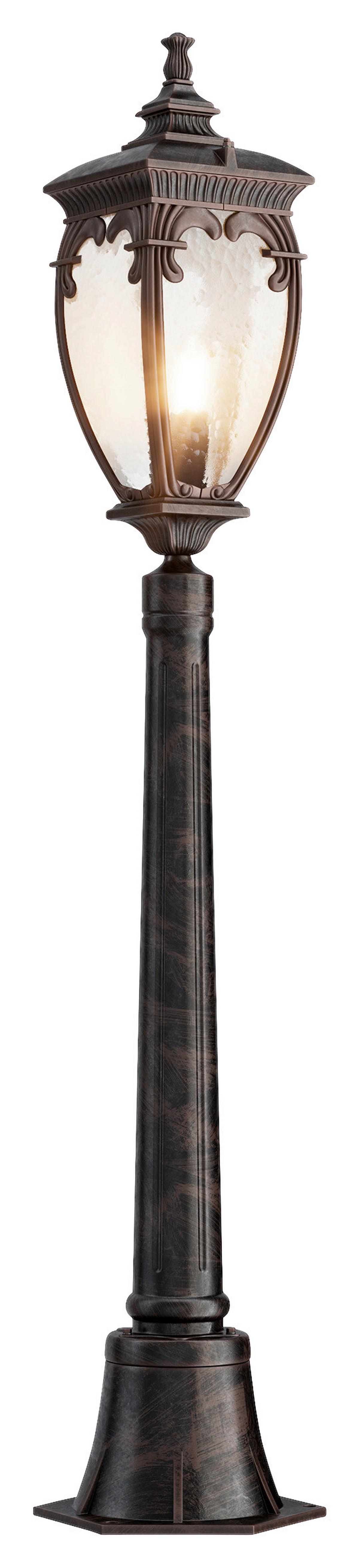 Wegeleuchte Fleur - Bronzefarben, Trend, Glas/Metall (113/113/15cm) - MAYTONI