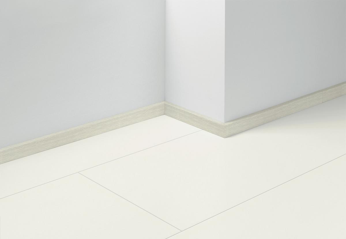 Sockelleiste Eiche - Eichefarben/Hellgrau, Basics, Holzwerkstoff (220/1,6/4cm) - Parador