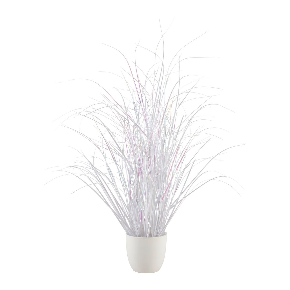 Trs trávy SHINY I -PAZ- - biela, Basics, plast (57cm) - Mömax