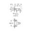 Duscharmatur Start Flow Ehm - Chromfarben, KONVENTIONELL, Metall (15,7cm) - Grohe