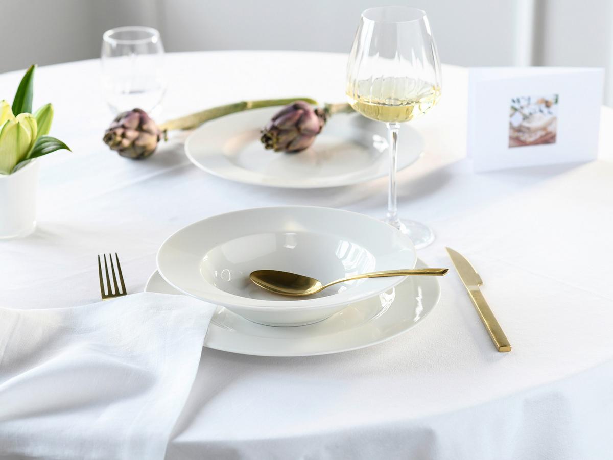 Kombiservice Venice 30-teilig, Creme - Creme, Basics, Keramik - Creatable