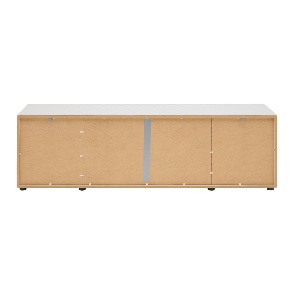 Lowboard Siena Kaschmir - černá/kašmírová, Moderní, kov/kompozitní dřevo (180/55/40cm) - Mömax