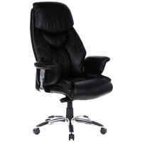 Chefsessel Prado Schwarz - Schwarz, MODERN, Kunststoff/Textil (63/140/52cm) - MID.YOU