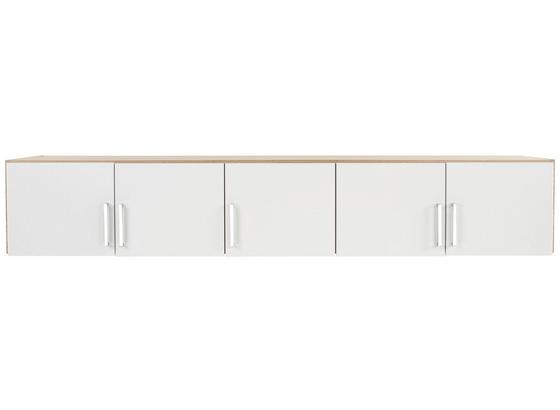 Aufsatzschrank zu Kleiderschrank Wien, 226cm - Eichefarben/Weiß, KONVENTIONELL, Holzwerkstoff (226/39/54cm) Aufsatzschrank zu Kleiderschrank Wien, 226cm - Eichefarben/Weiß, KONVENTIONELL, Holzwerkstoff (226/39/54cm)