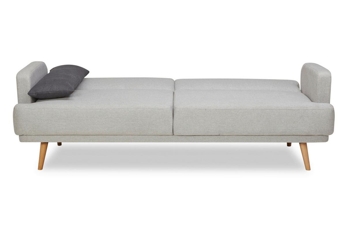 3-sitzer-sofa Hellgrau B: 214 Cm - Dunkelgrau/Hellgrau, MODERN, Textil (214/83/86cm) - Livetastic