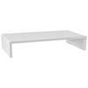 TV-Aufsatz Aktion Weiß BxHxT 70x12,8x35 cm Max. 5 Kg - Weiß, MODERN, Holzwerkstoff (70/12,8/35cm)