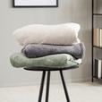 Kuscheldecke Charlotte Beige 150x200 cm Muster - Beige, MODERN, Textil (150/200cm) - Luca Bessoni