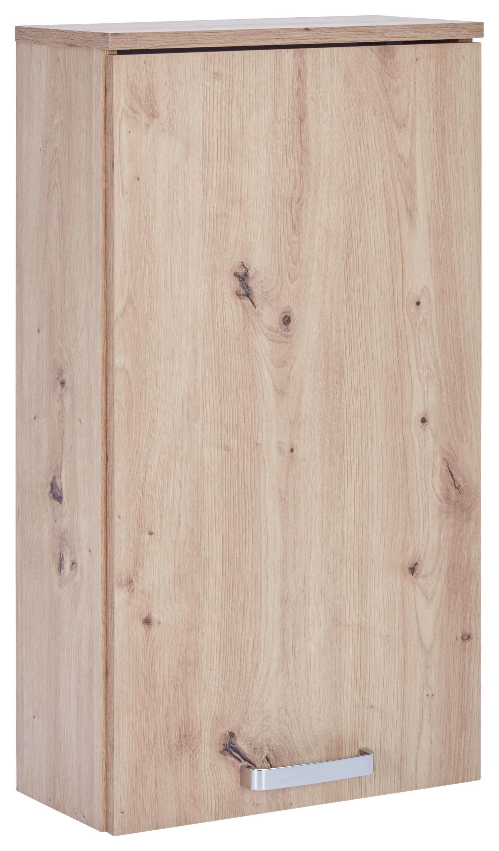 Hängender Hochschrank Fresh B: 40 Cm Eiche Artisan Dekor - Eiche Artisan, KONVENTIONELL, Holzwerkstoff (40/75/20cm) - Ondega