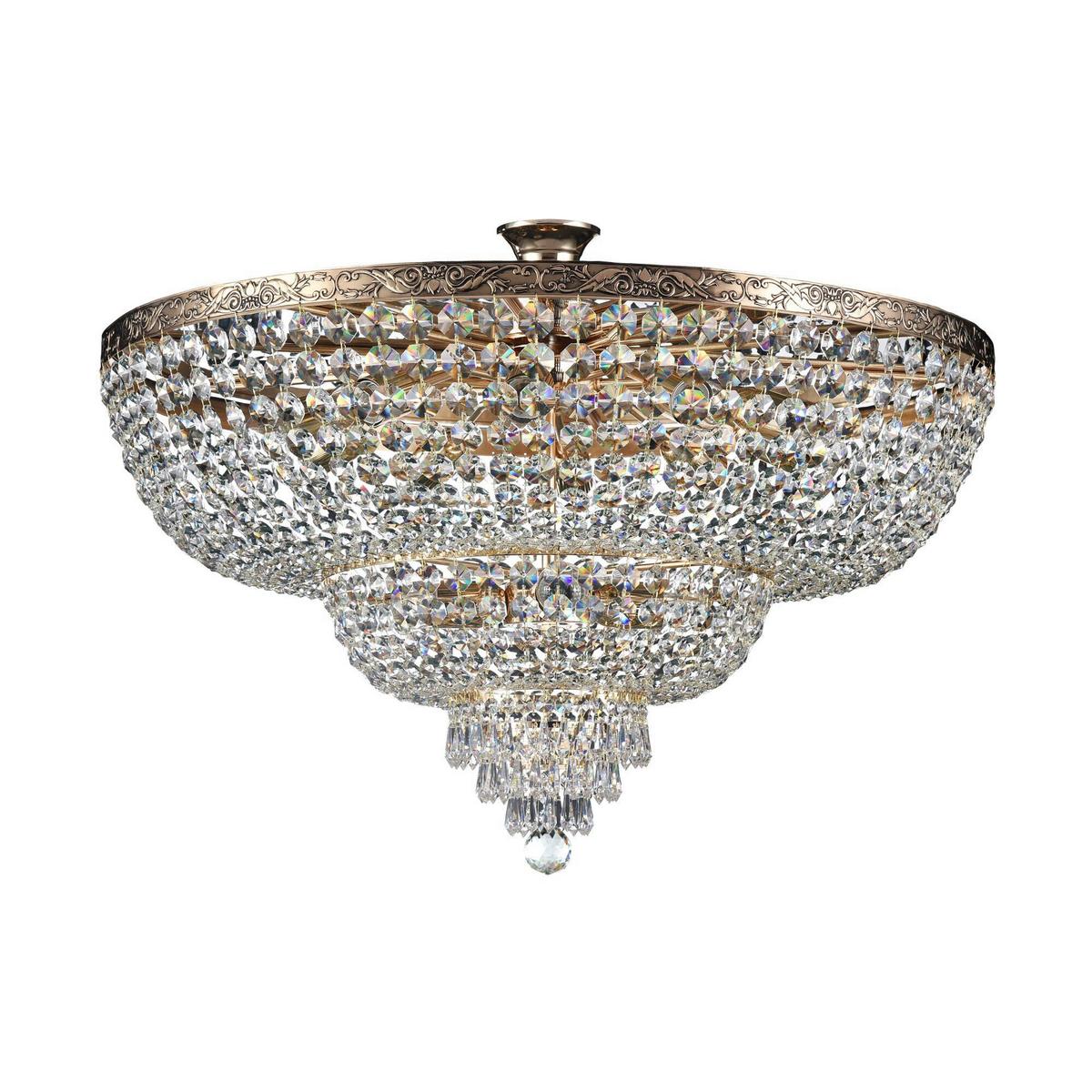 Kronleuchter Palace - Goldfarben, Trend, Metall (80/50cm) - MAYTONI