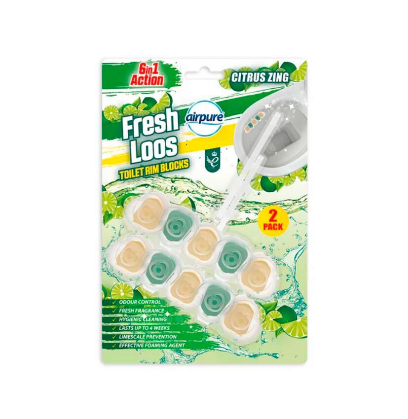 Wc Illatosító Fresh Loos - Basics, műanyag/papír (0.3kg)