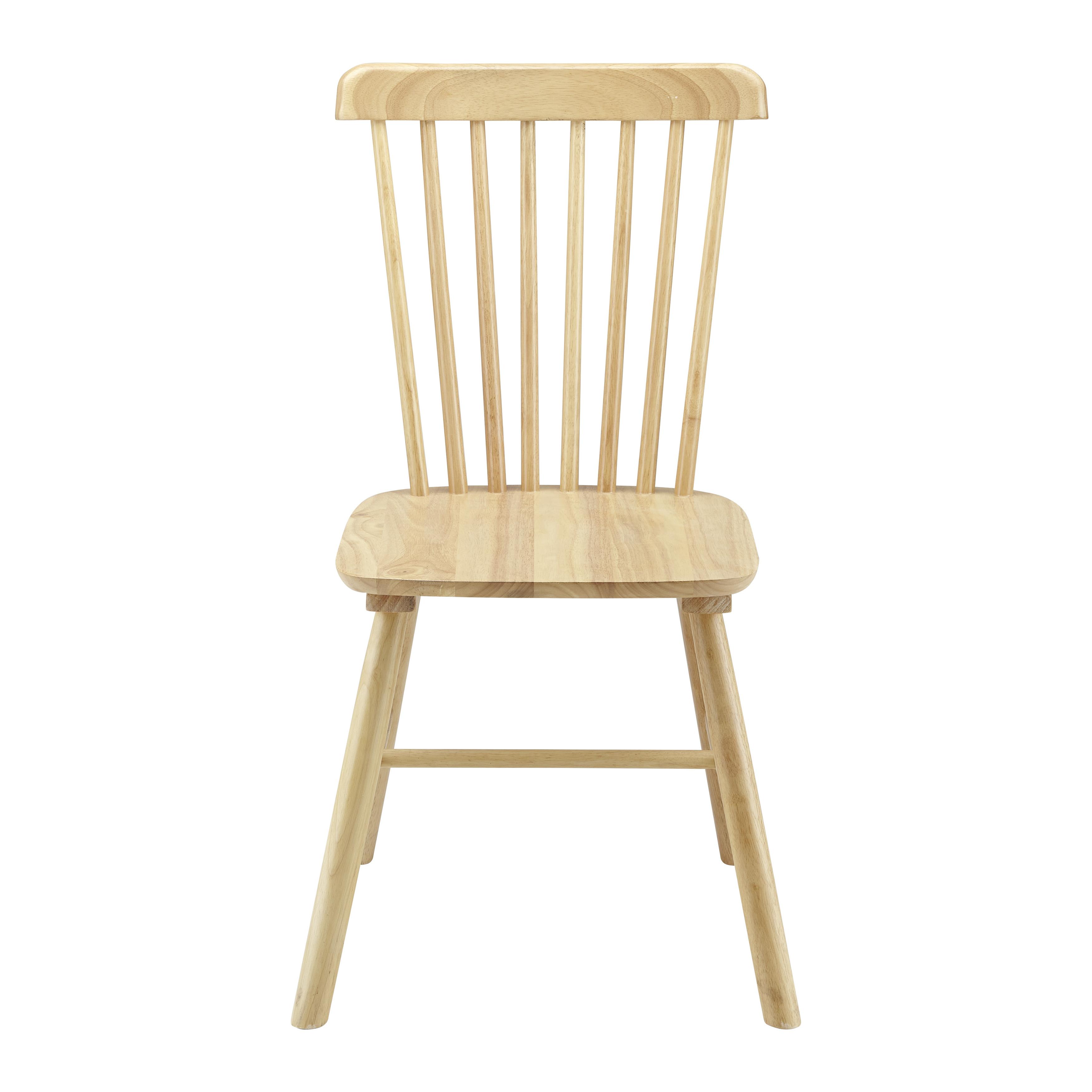 Jídelní Židle Z Kaučukového Dřeva Colin - přírodní barvy, Moderní, dřevo (45/86,5/45cm) - Bessagi Home