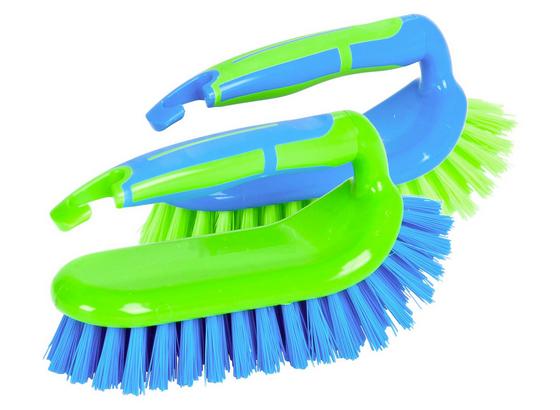 Scheuerbürste 2k - Blau/Grün, KONVENTIONELL, Kunststoff (5/16cm) - Ombra Scheuerbürste 2k - Blau/Grün, KONVENTIONELL, Kunststoff (5/16cm) - Ombra