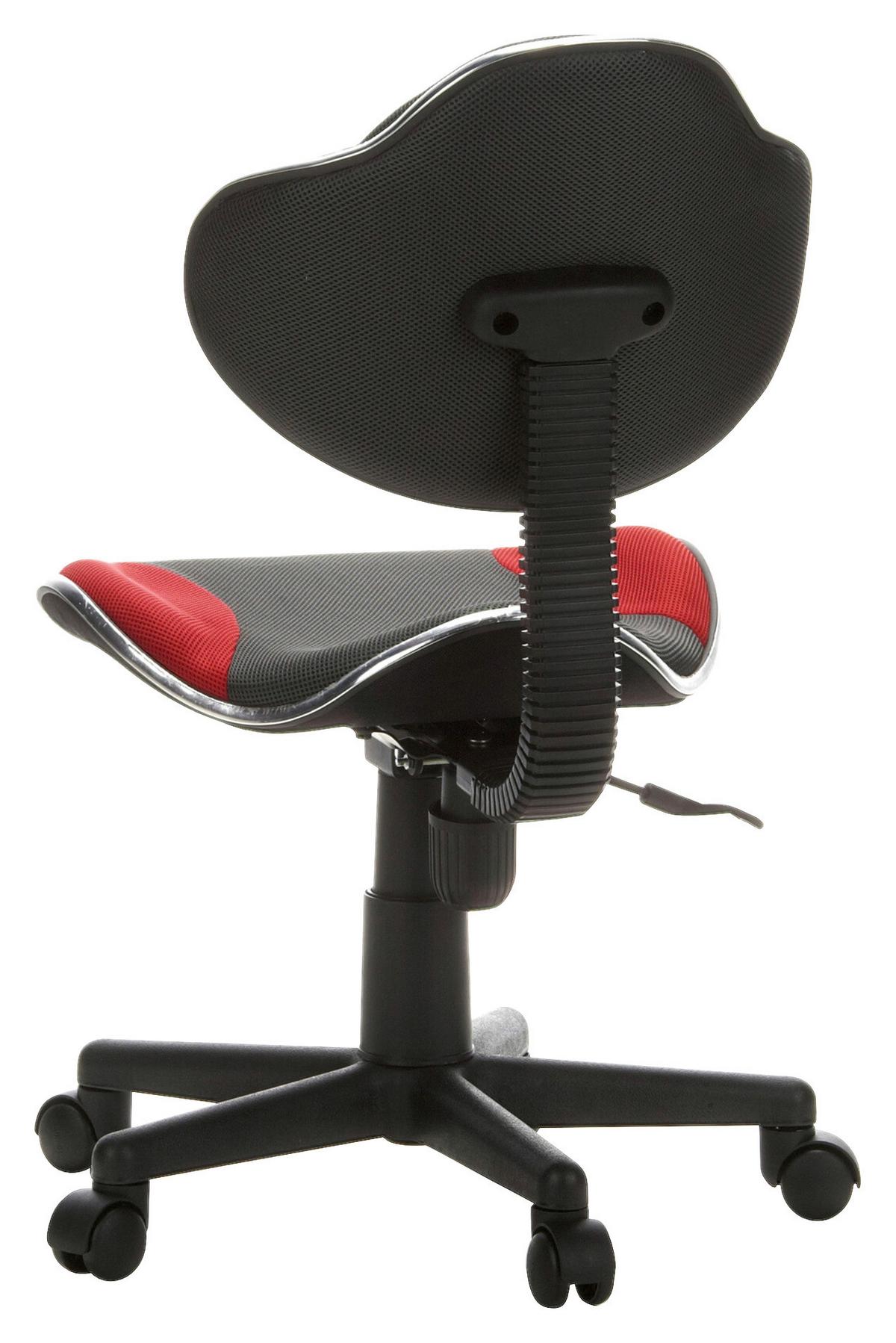 Jugenddrehstuhl Kiddy Gti 2 Rot/grau - Rot/Grau, Basics, Kunststoff (45/86-101/42cm) - MID.YOU