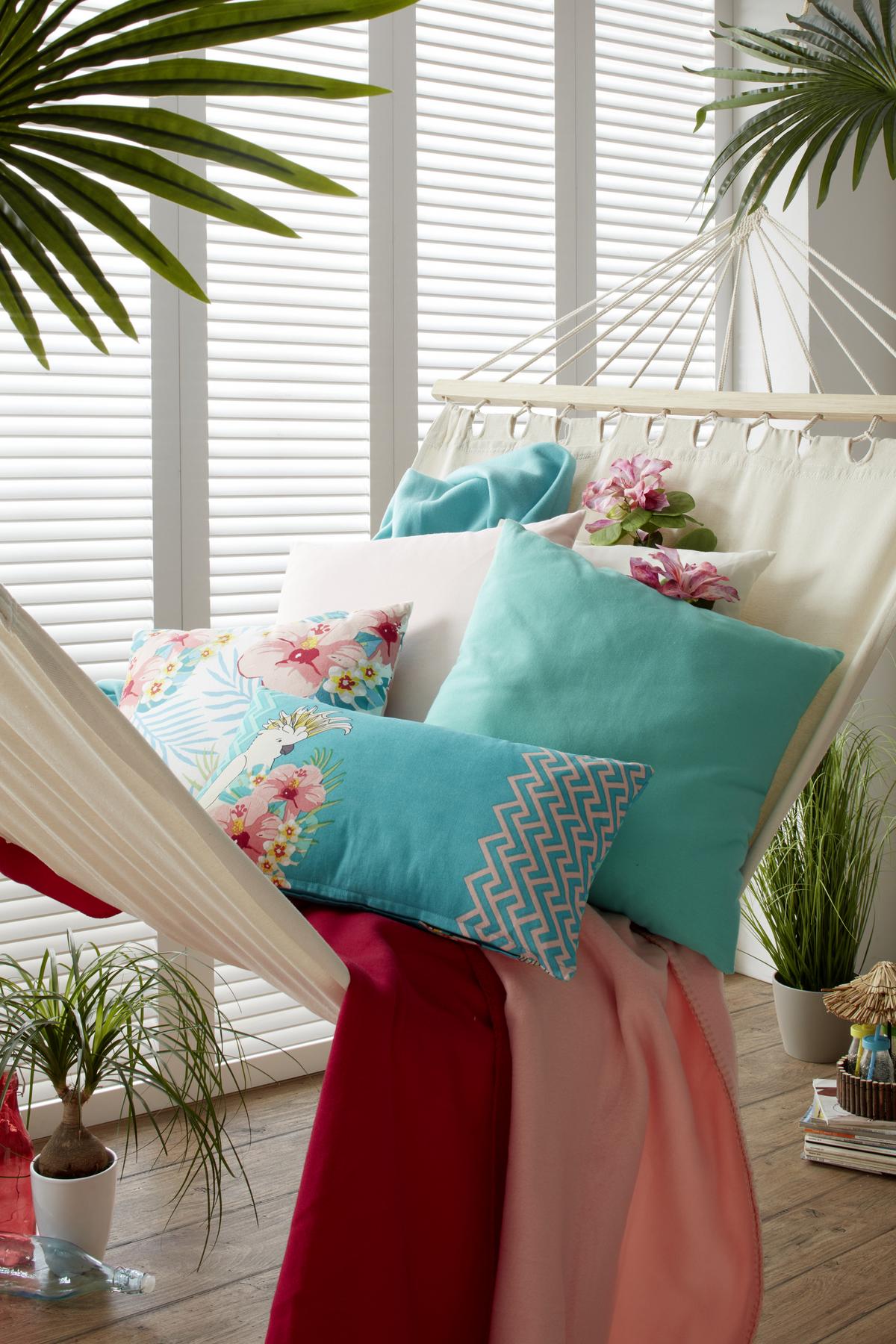 HOJDACIA SIEŤ RELAX - prírodná farba, drevo/textil (100/200cm) - Mömax