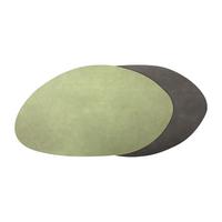 Tischset Samanta - Dunkelgrau/Grün, Basics, Kunststoff (32/48cm) - James Wood