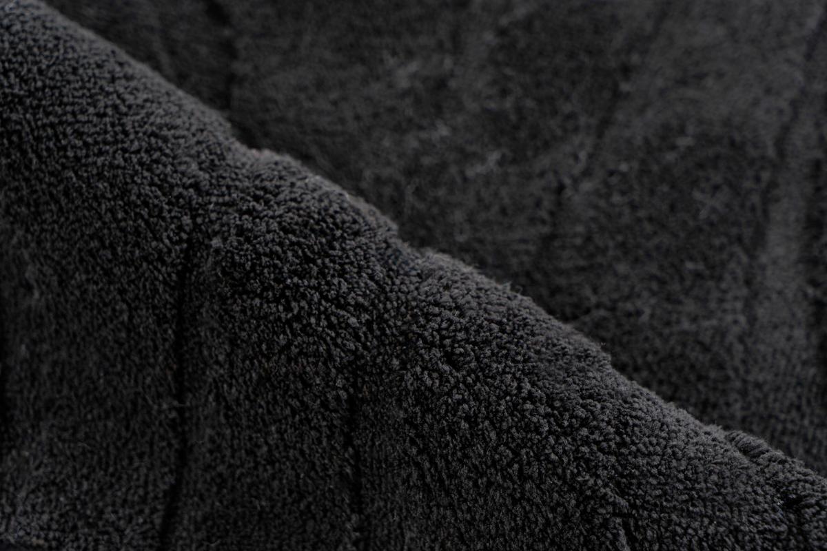 Badematte Ocean Touch Schwarz - Basics (50/90cm) - Kayoom