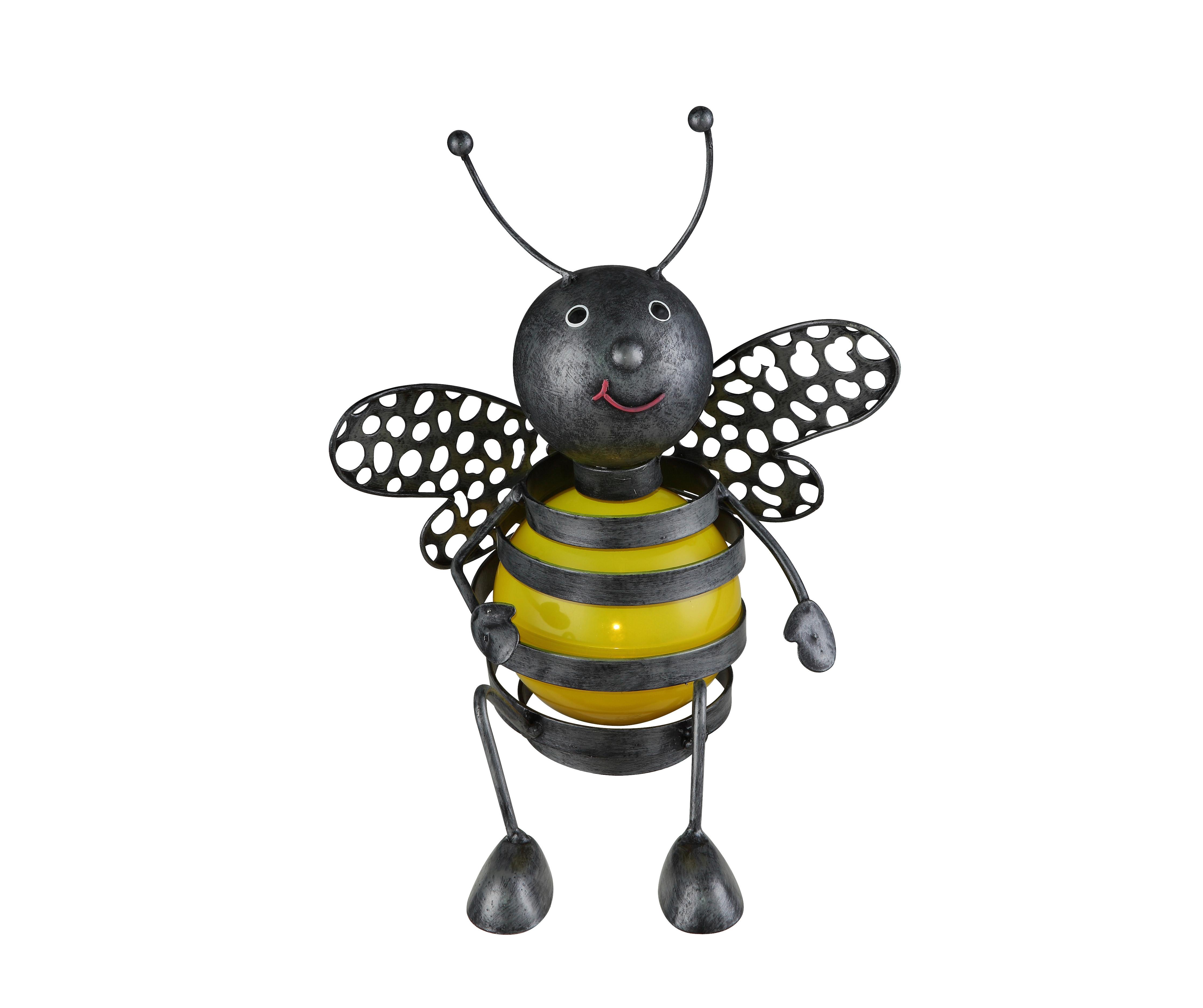 Solarleuchte Schwarz Gelb