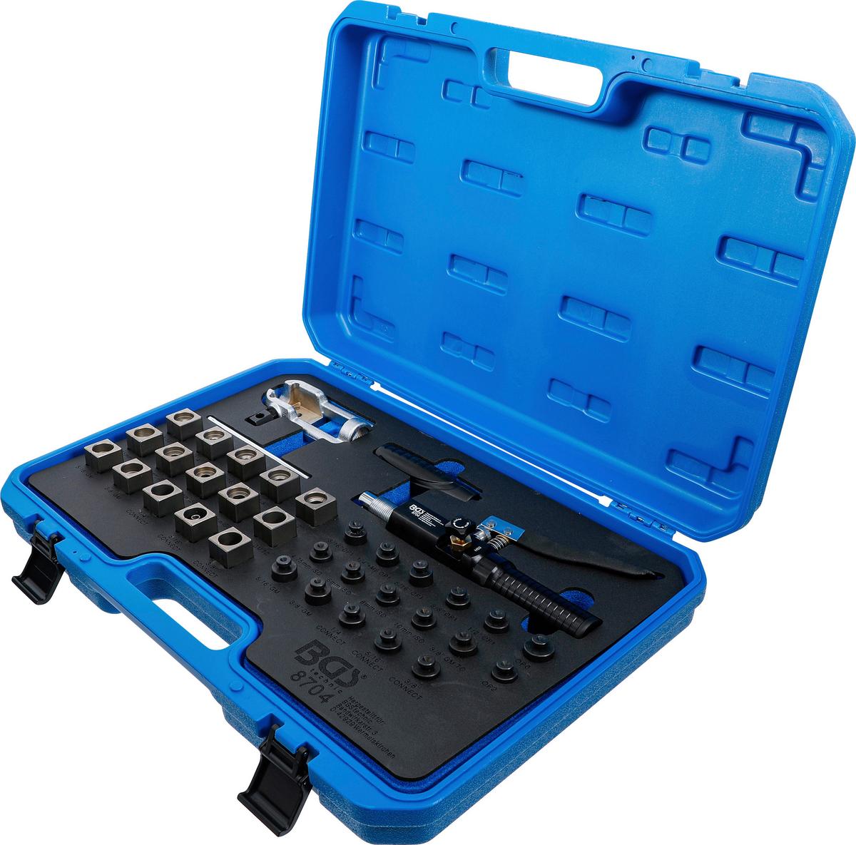 Hydraulisches Bördelgerät 8704 - Blau/Schwarz, Basics (53,6/37,2/11,2cm)