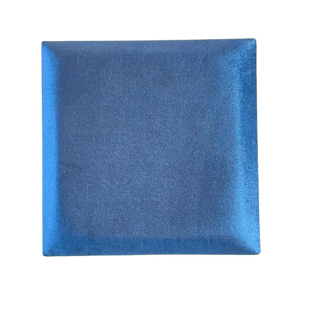 Wandpolster 2er-Set 30x30 cm Quadratisch, Dunkelblau