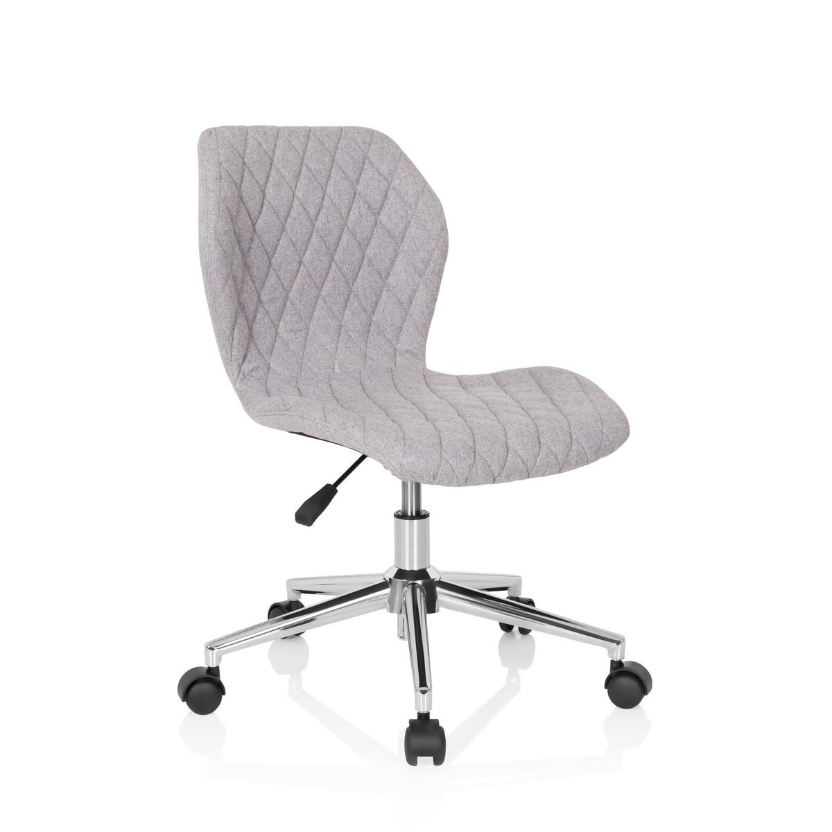 Jugenddrehstuhl Joy Ii Hellgrau - Hellgrau, Basics, Kunststoff/Textil (47/73-83/43cm) - MID.YOU