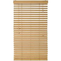 Jalousie Venetian 180x175 Cm Mit Schnurzug - Naturfarben, Natur, Holz (180/175cm)