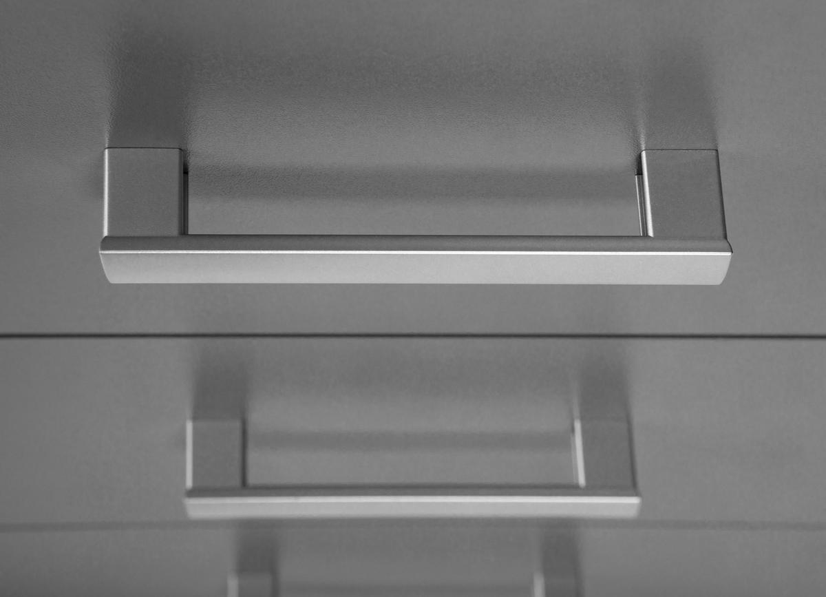 Kommode B: 41,2 cm Elenzio, Graphitfarben - Graphitfarben, Basics, Holzwerkstoff (41,2/40/71cm) - MID.YOU
