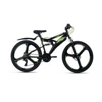 WYLD Mountainbike Fully Bliss schwarz/Grün 26'' - Schwarz, LIFESTYLE, Metall (25/140/60cm)