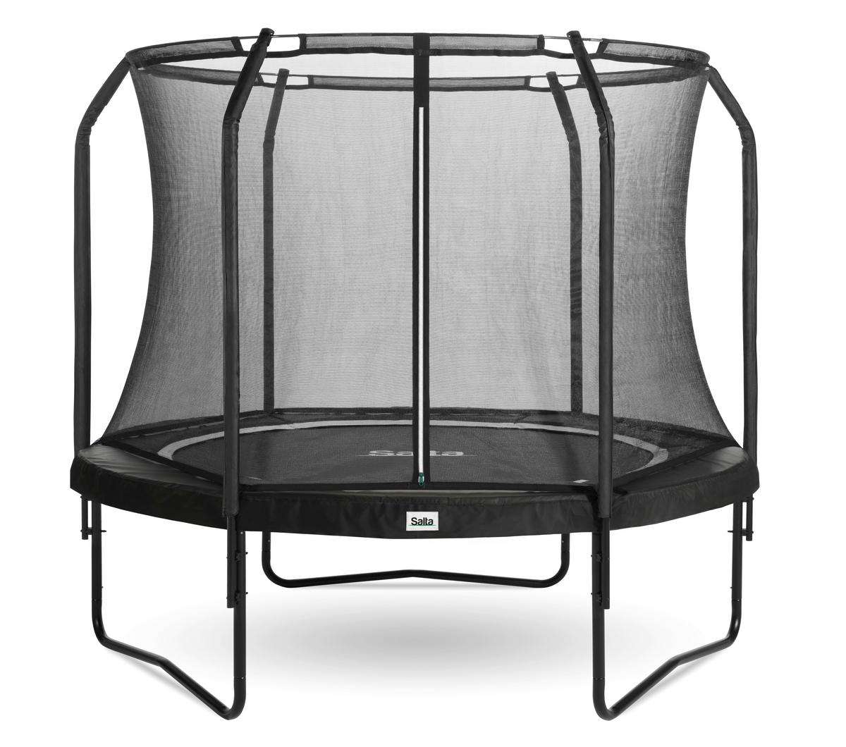 Trampolin Salta Premium Black Edition - Schwarz, KONVENTIONELL, Kunststoff/Metall (251/256cm) - Salta