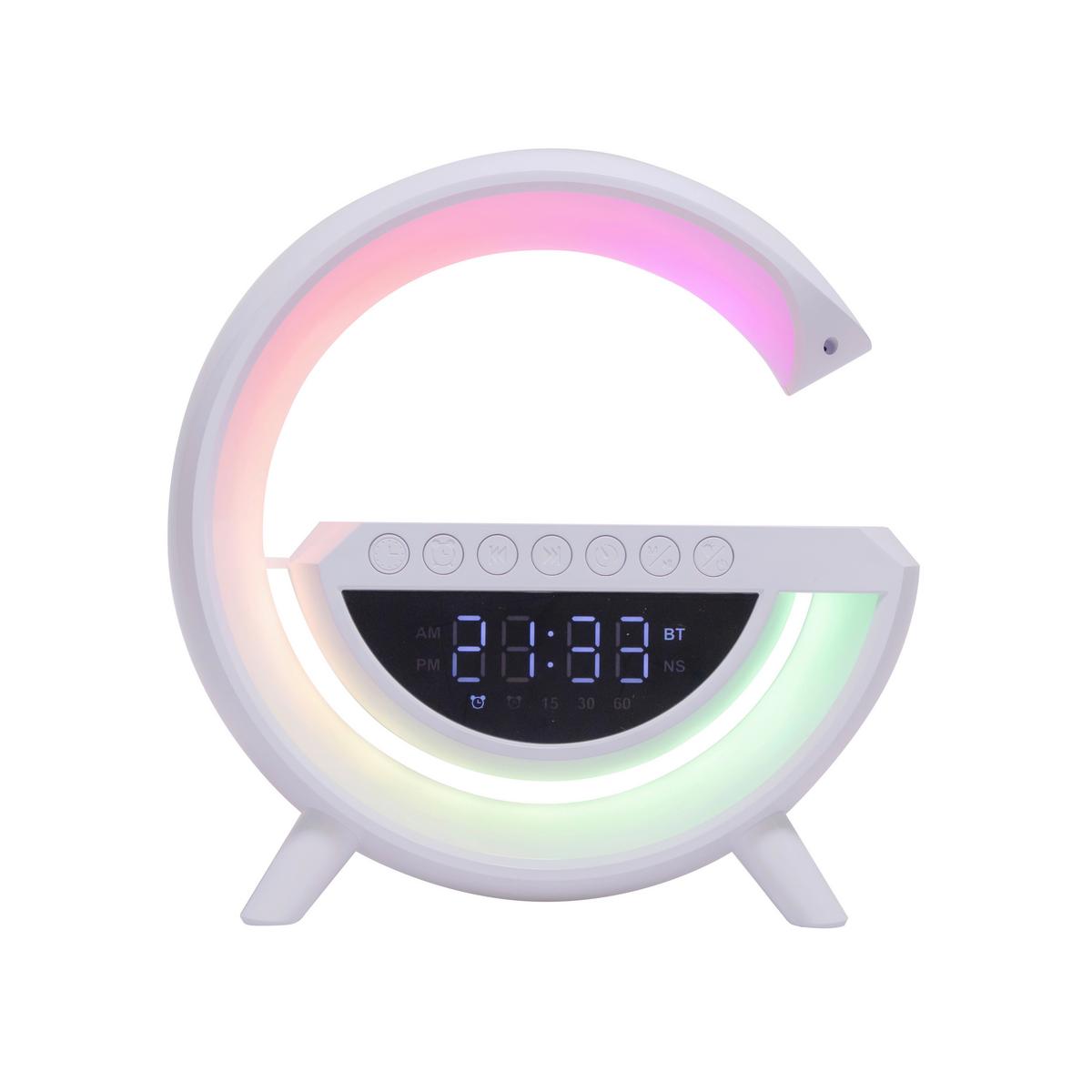 LED-DEKOLEUCHTE CANEL - Weiß, Basics, Kunststoff (23/8/24cm) - Luca Bessoni