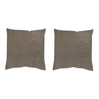 Kissenhüllen-set Elmer - Grau, Basics, Textil (40/40cm)
