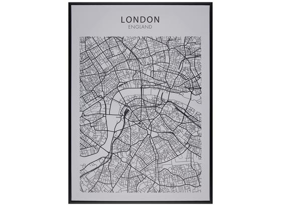 Obraz S Napínacím Rámem Liam - bílá/černá, kompozitní dřevo/textil (50cm) - Mömax modern living Obraz S Napínacím Rámem Liam - bílá/černá, kompozitní dřevo/textil (50cm) - Mömax modern living