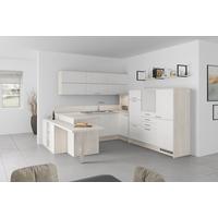 U-küche Lp4050 Weiß 255x294x298 Cm Mit Griffen - MODERN, Holzwerkstoff (255/294/298cm) - Impuls