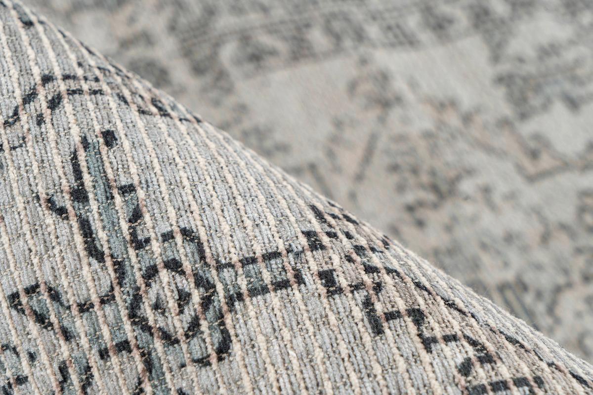 Vintage-Teppich Percy 300 - Taupe/Grün, KONVENTIONELL, Textil (80/150cm)
